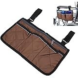 TMISHION+Wheelchair+Bag%2CLarge+Capacity+Mobility+Scooter+Wheelchair+Backpack+Hanging+Bag+Storage+Organizer+Armrest+Pouch+Handy+Bag+6Colors%28Brown%29