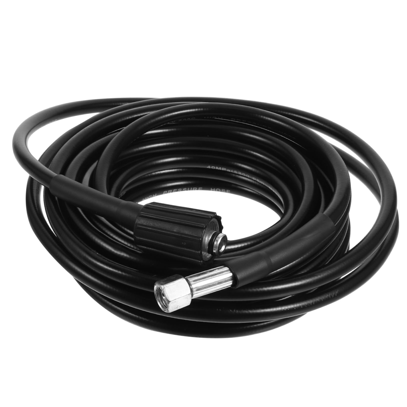 Tubo Alta Pressione Nero 160 Bar per M22 Idropulitrice 8m