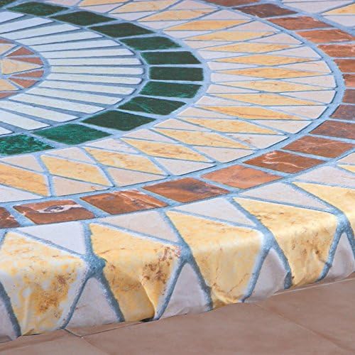 Mosaic-Look Custom Table Cover
