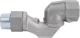 Eujgoov 360 Degree Fuel Hose Connector 1in NPT Swivel Rotating Universal Joint Fuel System Fittings for Nozzle Multi Plane Plane Swivel