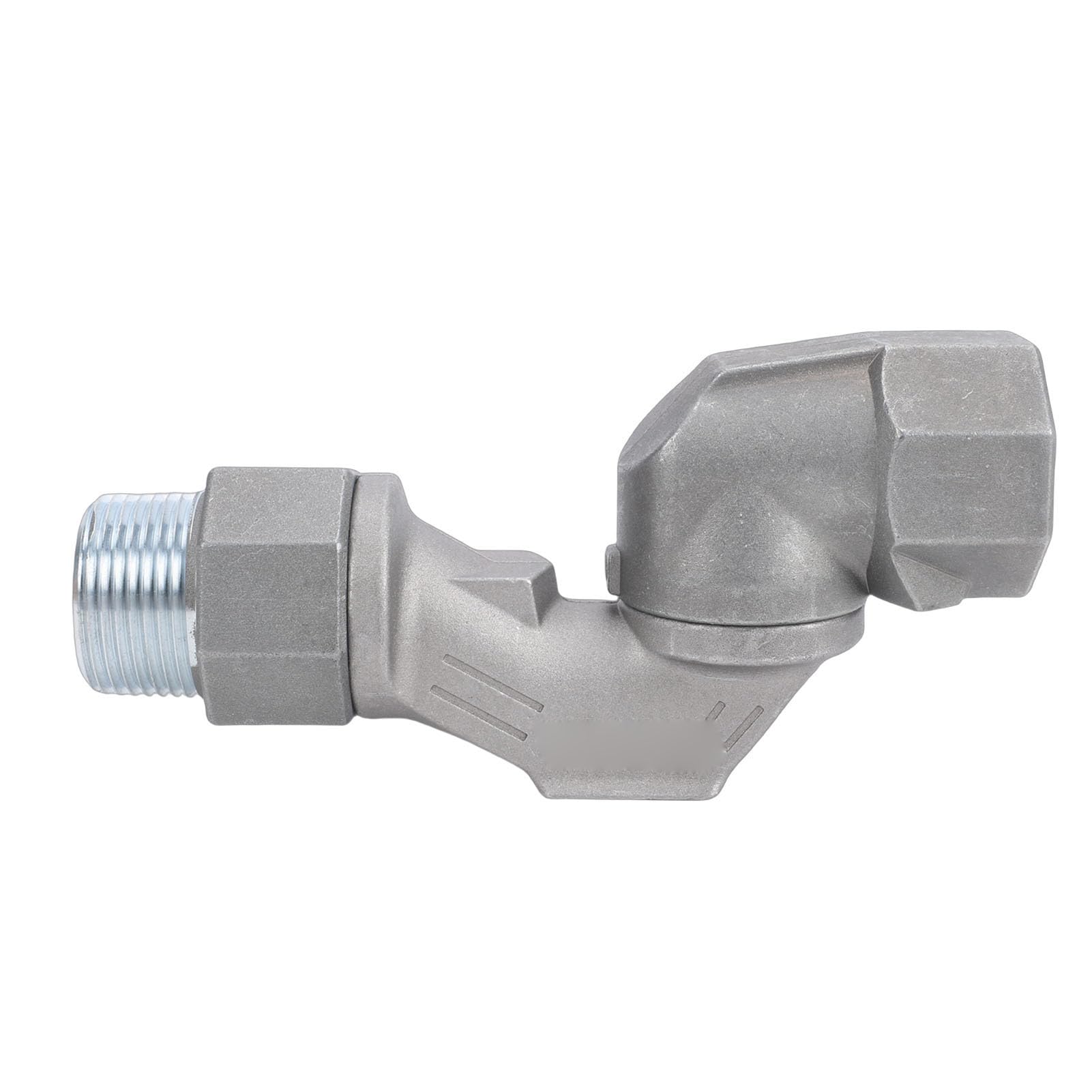Connecteur de tuyau de carburant en alliage de zinc robuste Eujgoov 1"