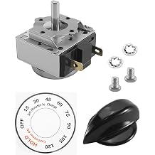 120 Minute Battery Charger Timer Kit with Hold Position Fit for Schumacher Snap-On Century Solar Goodall Replace 0099000094 0099-000094 2299001548 2-14866 246-457-666 51-245 51-246 51-248