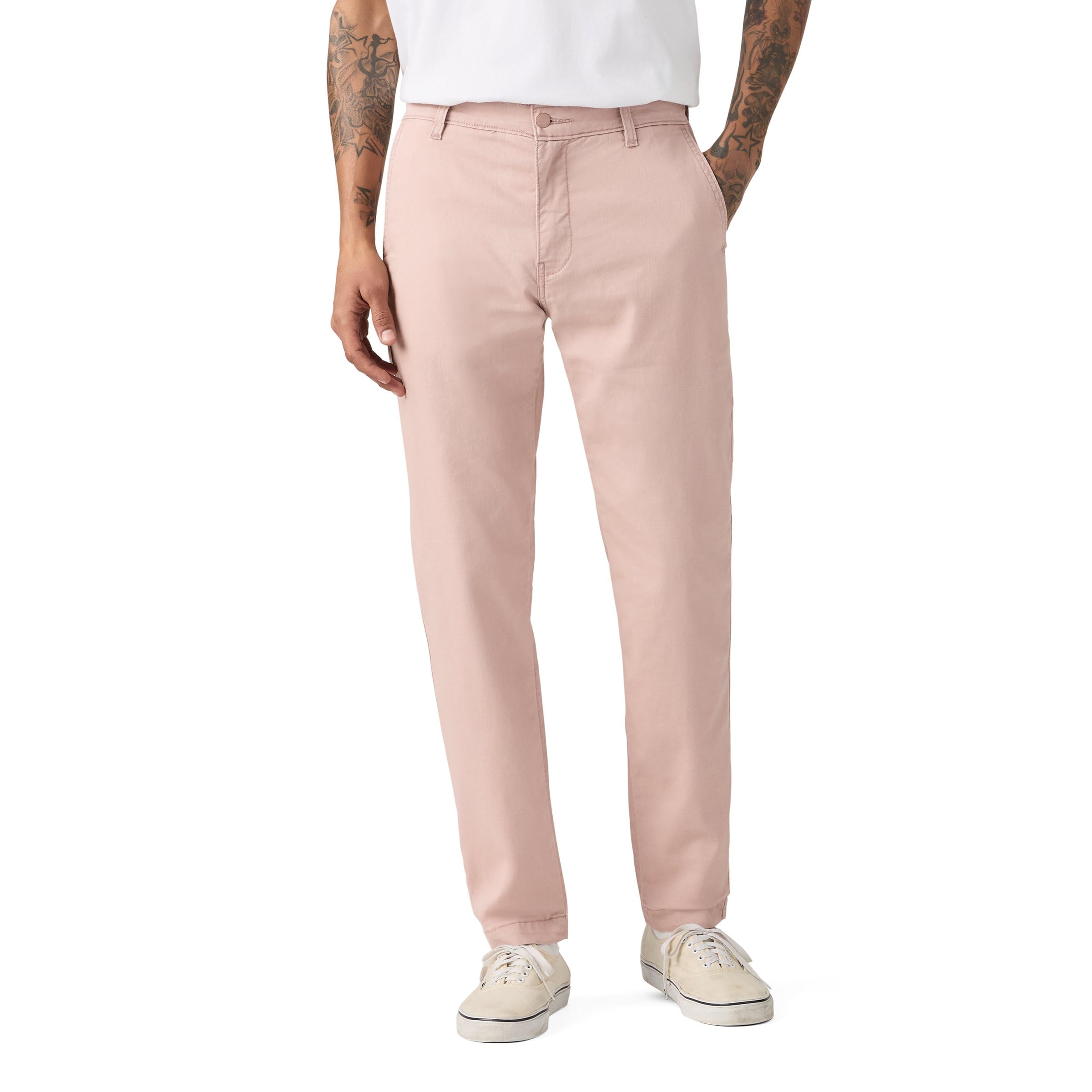 Xx Chino Std II Fawn Cotton Linen