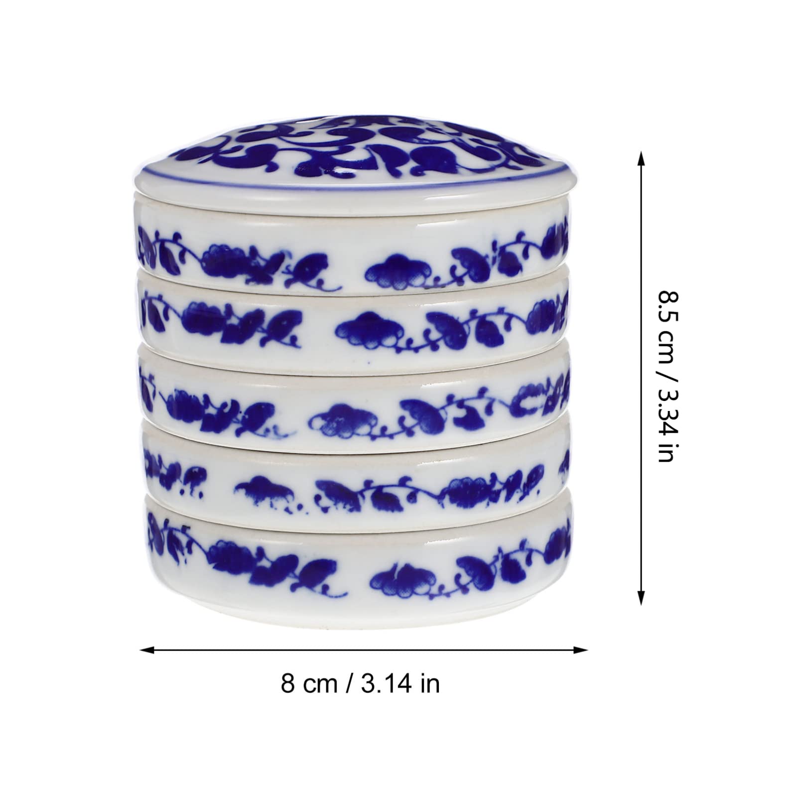 5 warstw tace do mieszania tacki do mieszania pigmentów akwarelowych paleta farb ceramicznych do malowania kolorów