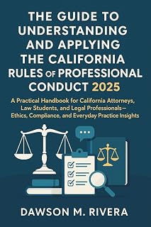 The Guide to Understanding and Applying the California Rules of Professional Conduct 2025: A Practical Handbook for California Attorneys, Law Students, and Legal Professionals – Ethics, Compliance,