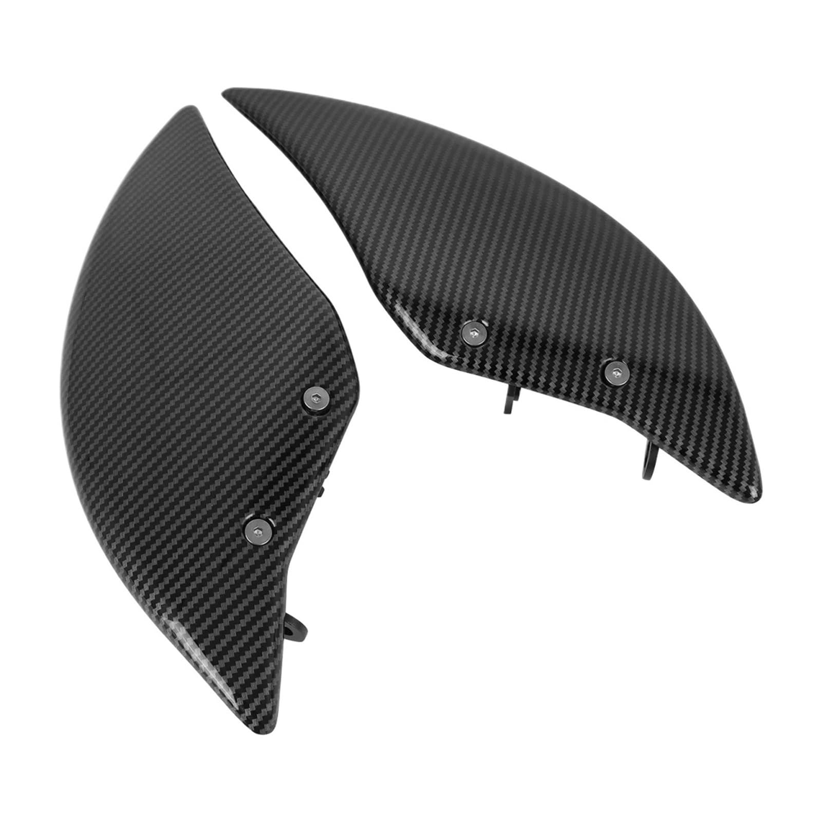 Compatible con Conducto De Refrigeración De Pinza Yamaha TMAX560 XP560E. | Ajuste directo con pernos, protege la pinza, aumenta el flujo de aire y refina la apariencia(Twill pattern lower)