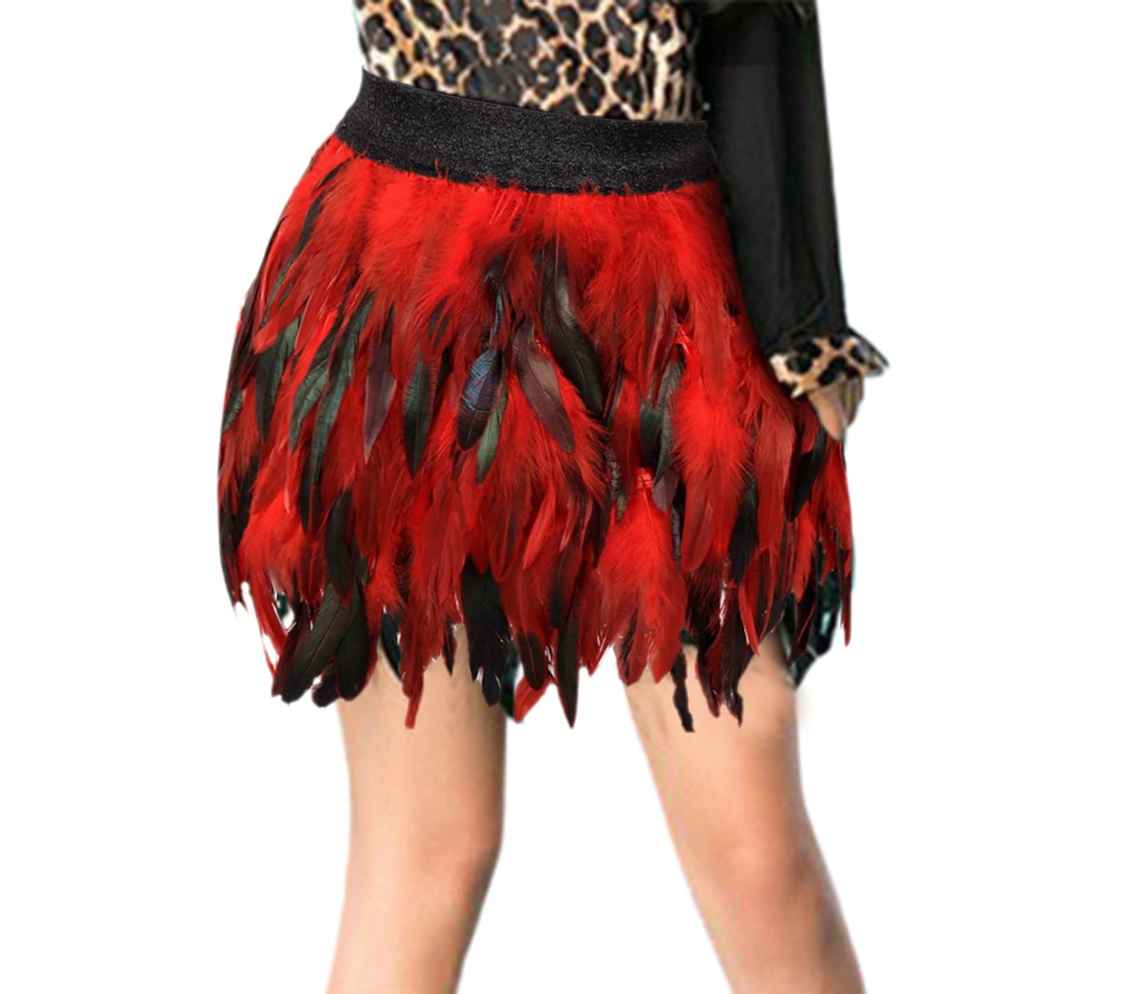 Cocila Tüllrock Damen Midi Tütü Rock Europäische Und Amerikanische Bühnenkleidung Für Feder Halbkörperrock Kurzer Maxi Hochzeit Lang Schwarzer Weiss Tutu Mädchen Unterrock Ballettkleid Orangener