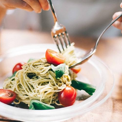 Miniatura 14 de HARIO BUONO Kitchen HPL-110-BK Heat Resistant Glass Plate, Made in Japan, 43.3 fl oz (1,100 ml), Clear