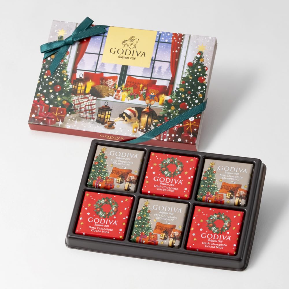 Amazon.co.jp: クリスマス ゴディバ（GODIVA）ブッシュ ド ノエル カレ