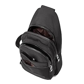 EVANCARY Small Sling Bag for Women, Sling Backpack Chest Daypack Crossbody Bag for Travel Sports Running Hiking