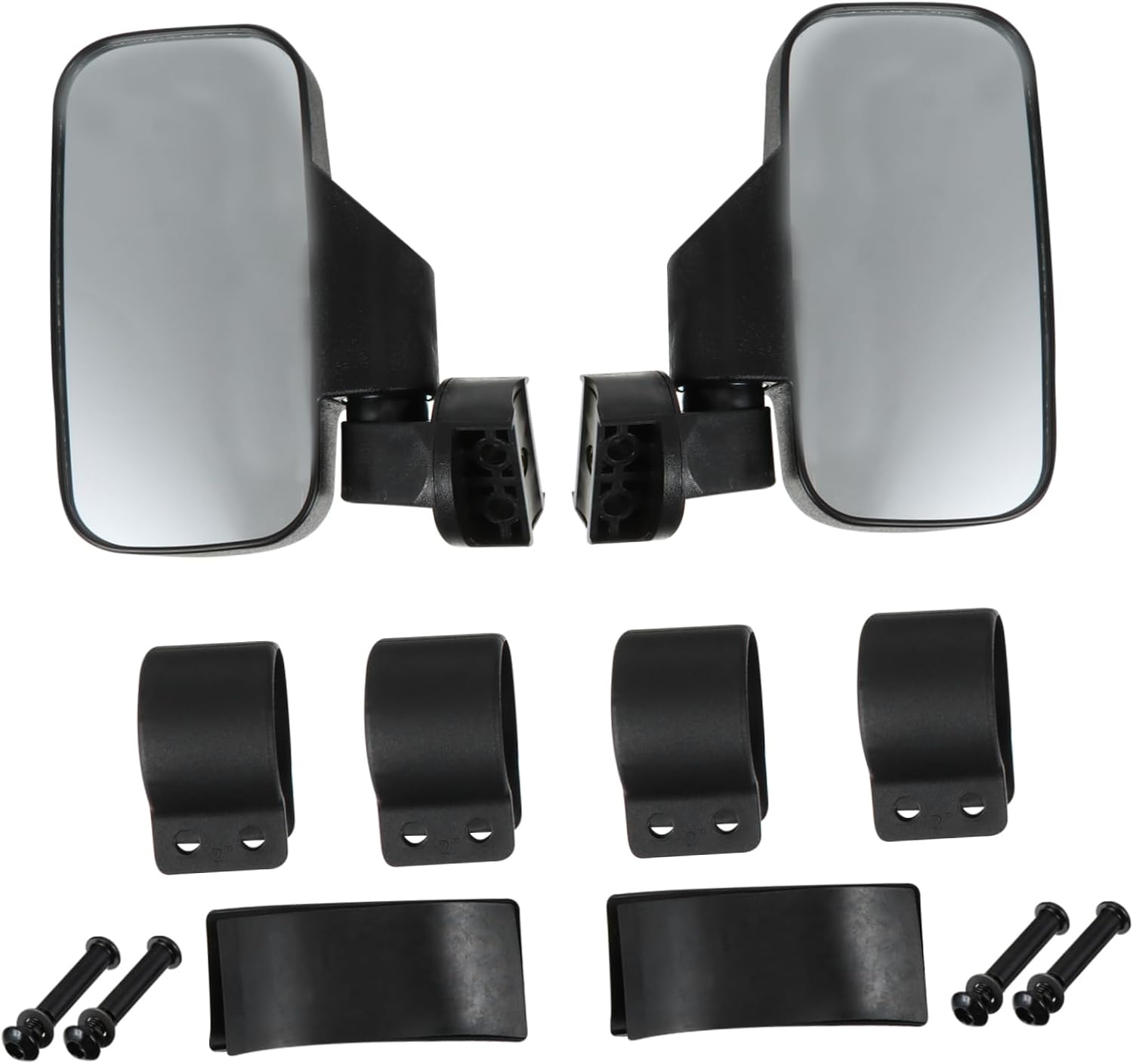 Alipis Wide Angle Rearview Mirror Auxiliary Observation Mirror for Utv Atv Shatterproof Design to Eliminate Blind Spots for Cars and Trucks