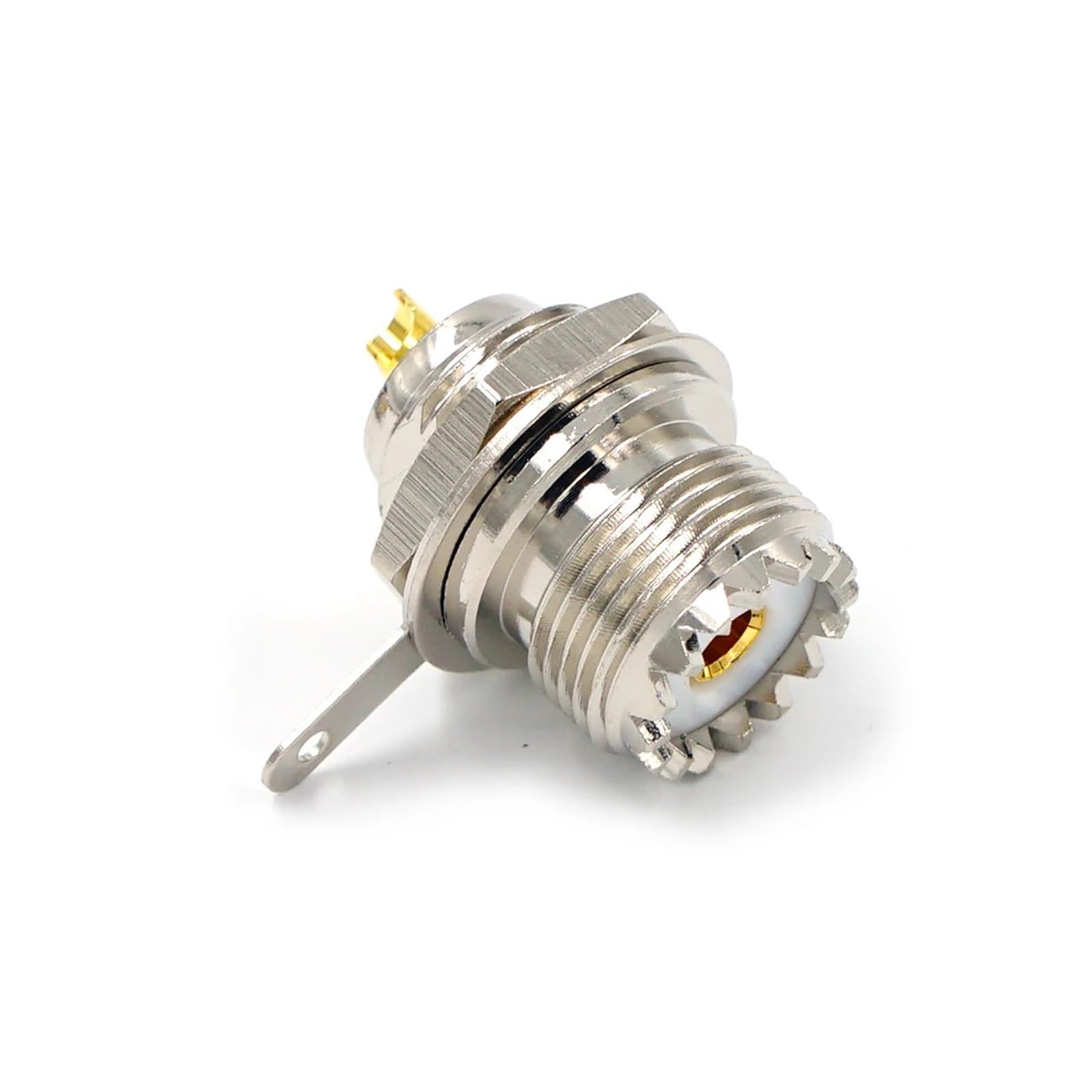 Connettore Per Saldatura Con Dado Jack Femmina UHF SO239 Da 10 Pezzi
