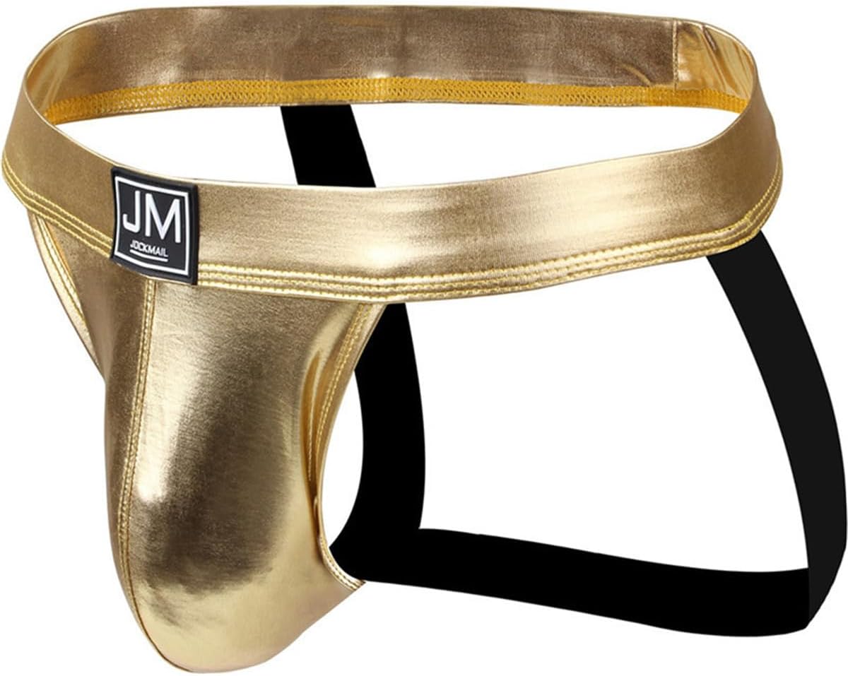 JOCKMAIL Mens Jockstrap Athletic Supporter Jockstrap Thongs Underwear Male Underpants Jock Strap