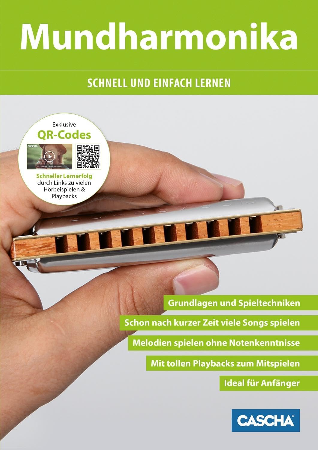 Mundharmonika - Schnell und einfach lernen: Schneller Lernerfolg durch Hörbeispiele und Playbacks über QR-Code Pamphlet – 15 Jan. 2016