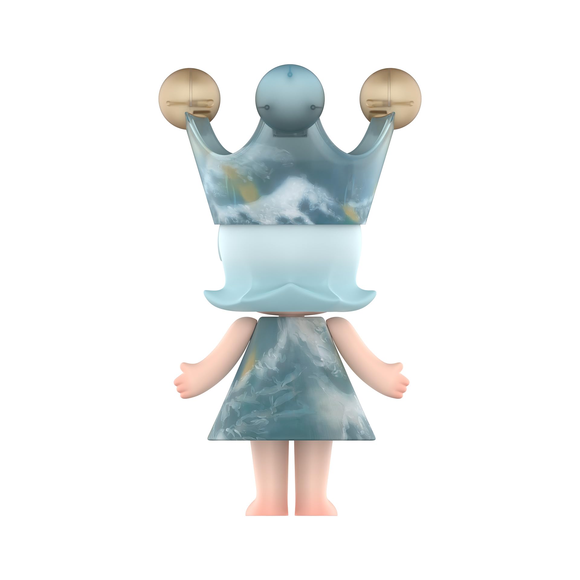 Amazon.com: POP MART MEGA Royal Molly 400% DIDI-to Love 15.15in