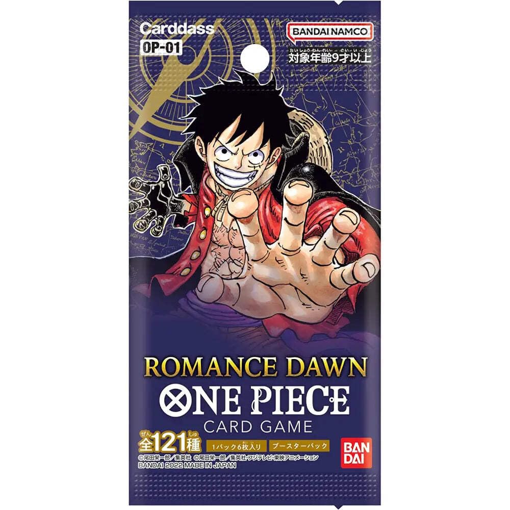 one piece romance dawn booster box release date TCG: DAWN: PACK and original illustrations one piece romance dawn booster