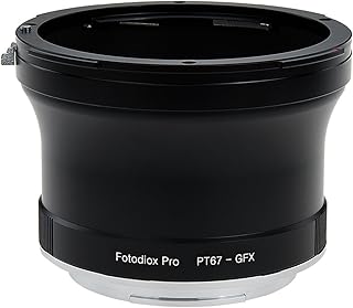 Fotodiox Pro Lens Mount Adapter, Pentax 6x7 (P67, PK67) Mount SLR Lens to Fujifilm G-Mount GFX Mirrorless Digital Camera Systems (such as GFX 50S and more)