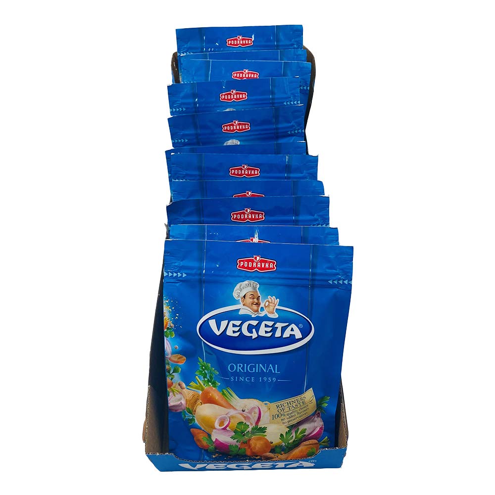 Podravka Vegeta Originale Condimento Scatola (Confezione Da 12 x 150 g) 1800 g Scatola