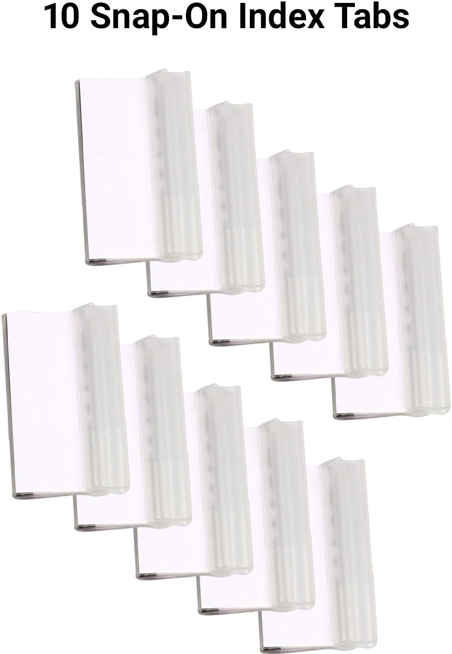 Tarifold Desktop Reference System - 10 Double-Sided Pockets - Letter-Size - Black (HD76540)