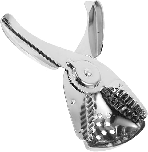 Stainless Steel Manual Fruit Juicer and Lemon Press Squeezer, Handheld Citrus Juicer with Sturdy Metal Construction, Manual Lemon Extractor for Home