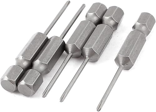 uxcell A15060400ux0163 - Brocas magnéticas Phillips PH000 con vástago hexagonal de 14 de pulgada (5 unidades)