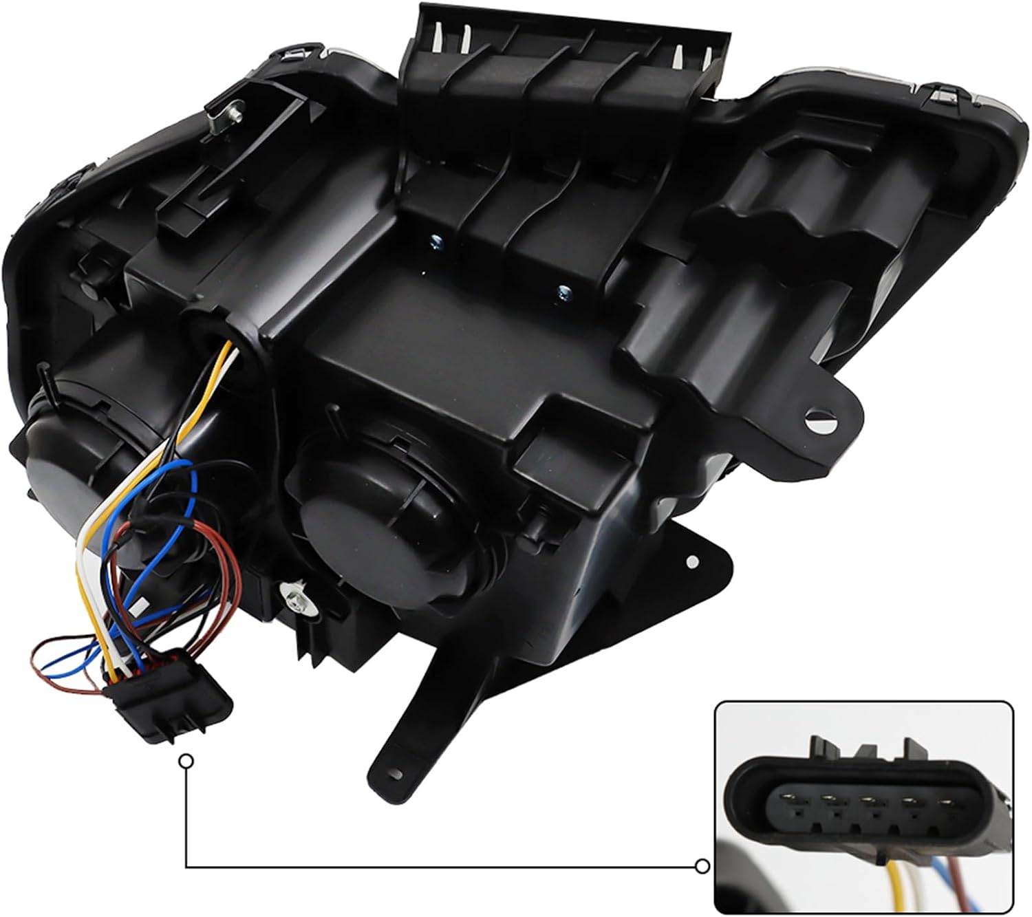 Silscvtt Headlight Assembly Replacement for Terrain SL SLT SLE 2010 2011 2012 2013 2014 2015 Halogen Headlamp Passenger Side Right Front Lamps 23319180
