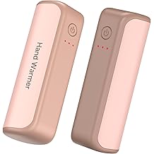 Hand Warmers Rechargeable 2 Pack, Magnetic Electric Hand Warmer 3 Settings Portable Pocket Heater 360&deg;Heating, Gifts for Men Women Camping,Hunting,Golf,Travel Essentials