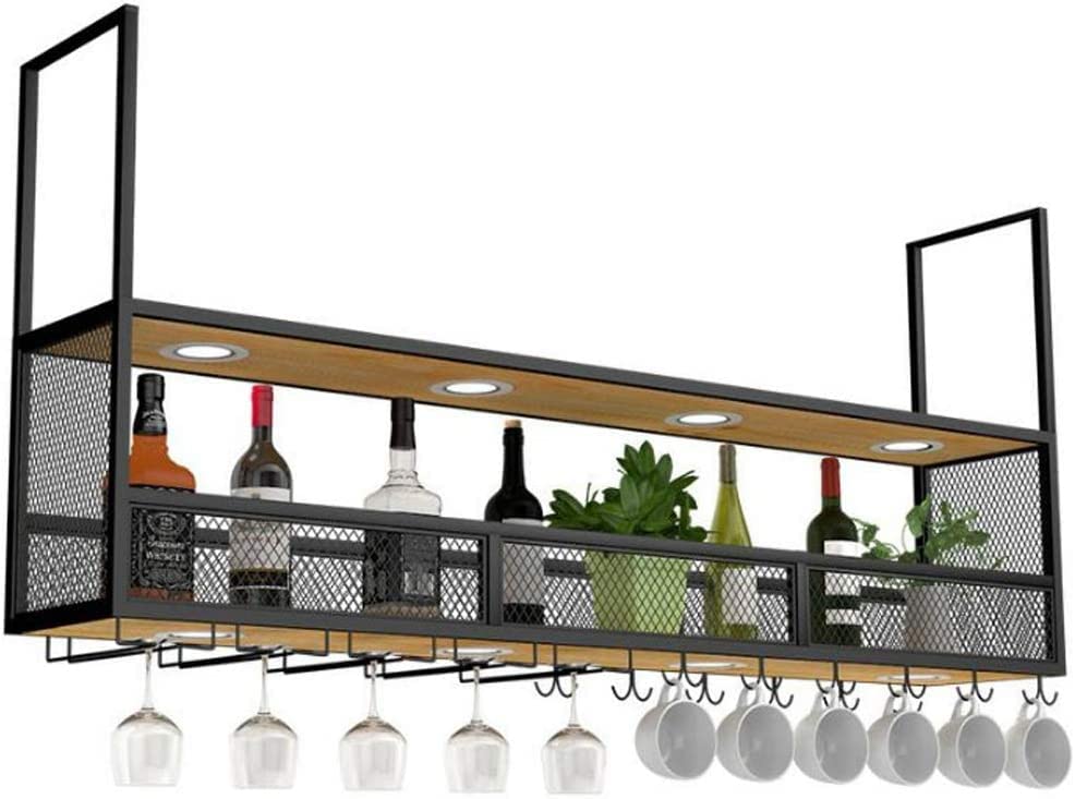 Casier à vin mural suspendu pour exposer vos bouteilles de souvenirs
