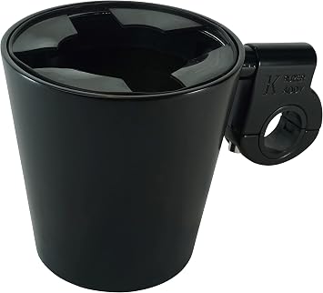 Ultimate Kaddy Black Barmount XLarge Cup Holder 7/8, 1, 1 1/4