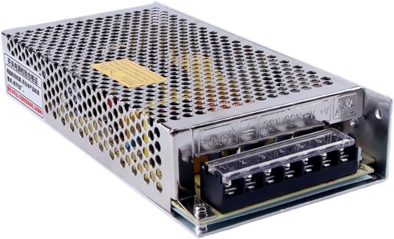 ACからDCへのスイッチング電源S150-24V / 12V6.5AアダプタDCトランス220から5VモニタリングライトボックスW(