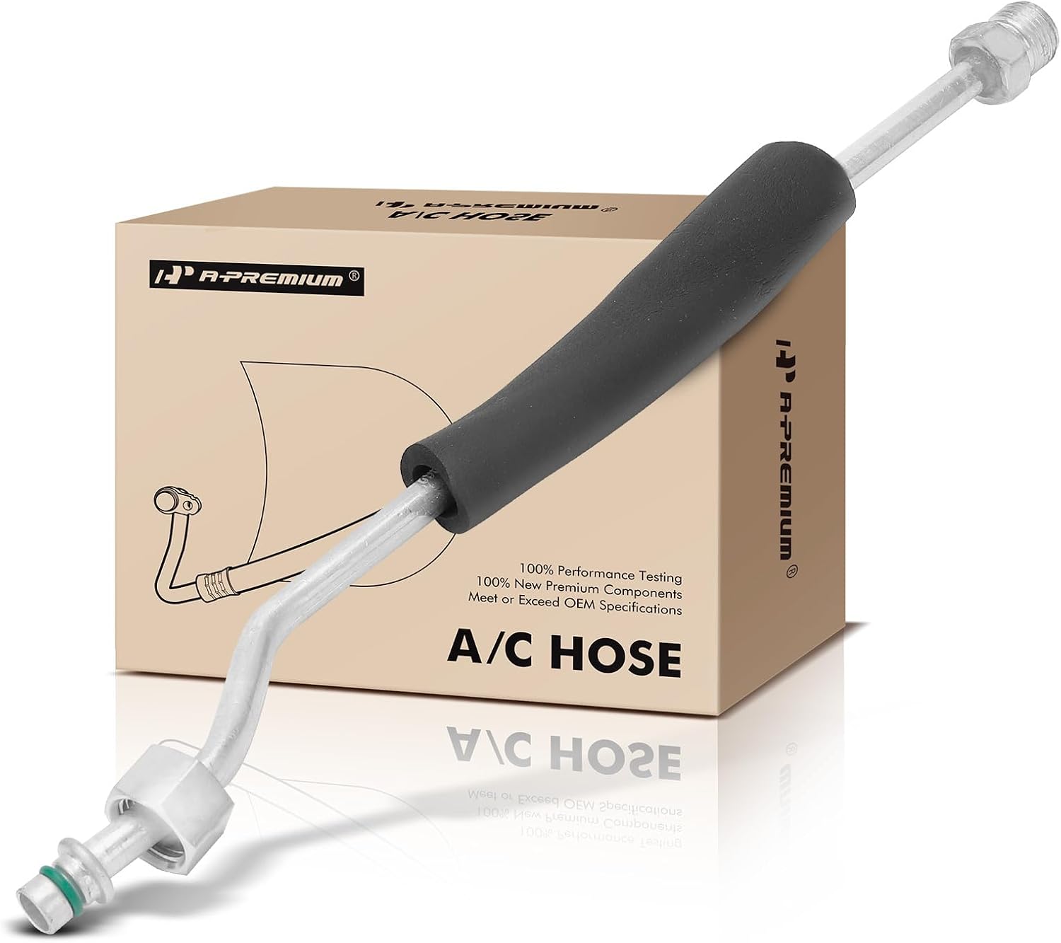 A-Premium A/C Liquid Line Hose Assembly Compatible with Honda Accord 1994-1997 & Acura CL 1997-1999, Condenser to Evap, w/o Orifice Tube