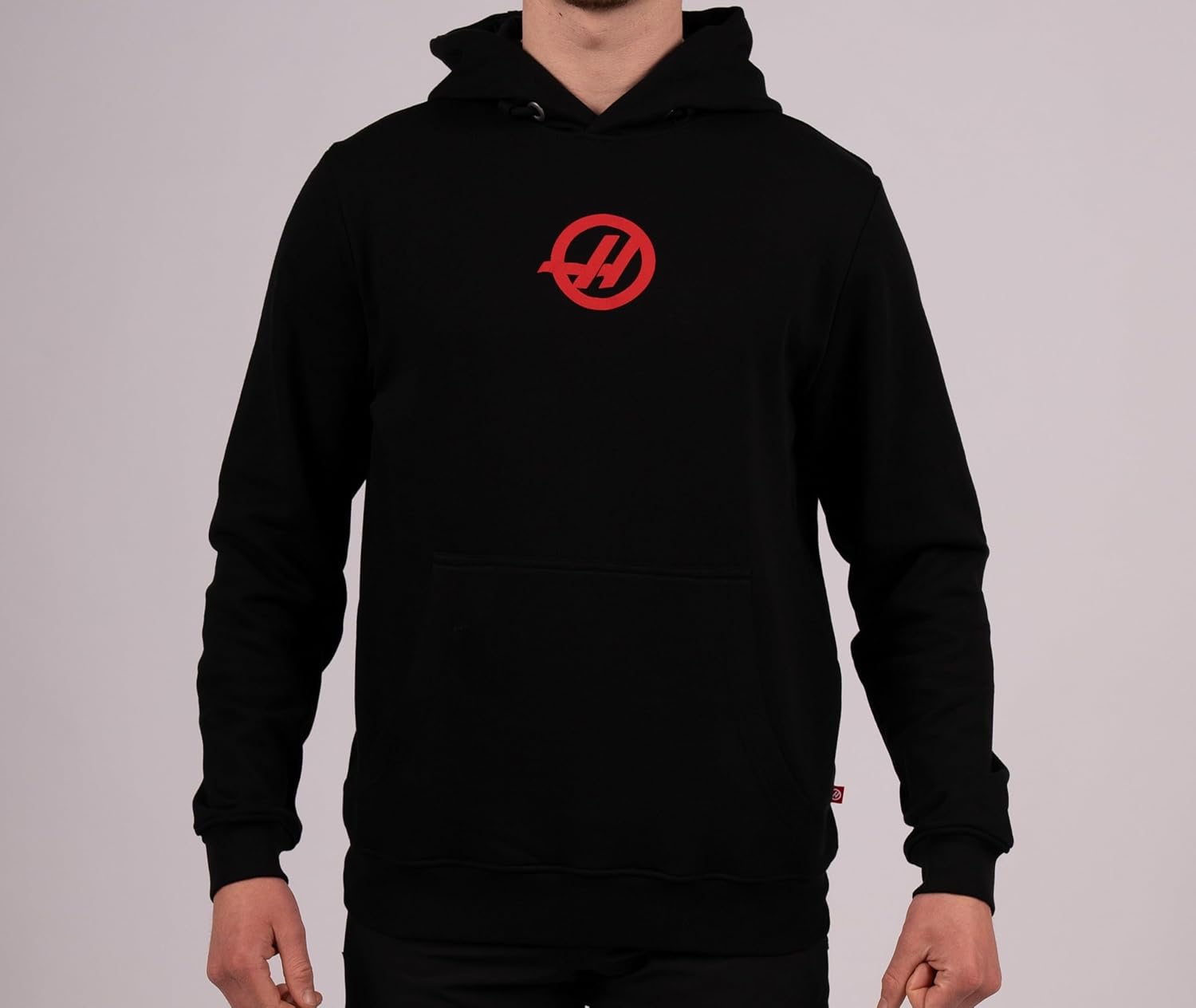 Haas F1 Racing Team Logo Hoodie - Black