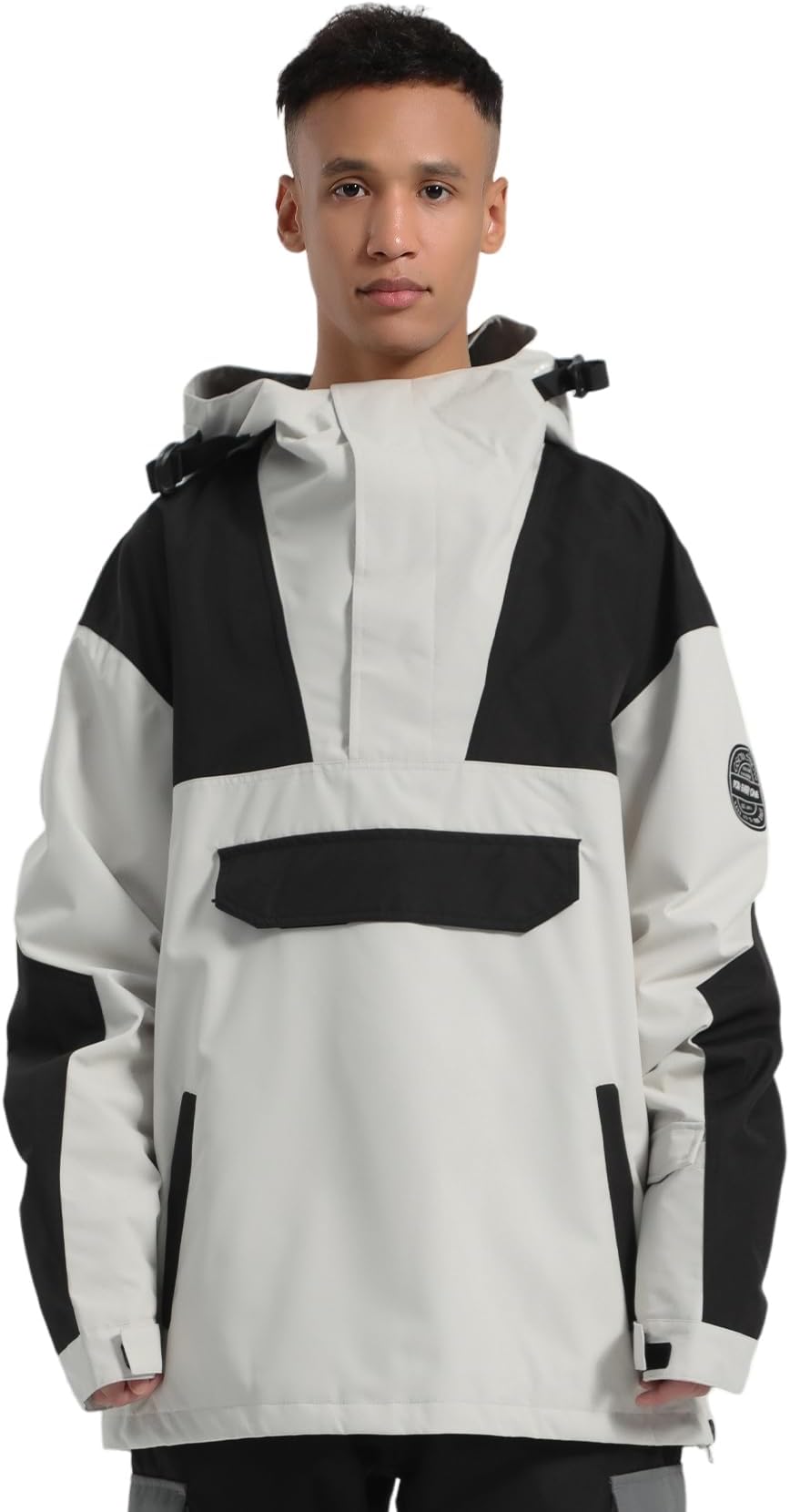 - Men Ski Jacket Snowboard Snow Coat Warm Winter Waterproof Mountain Hooded