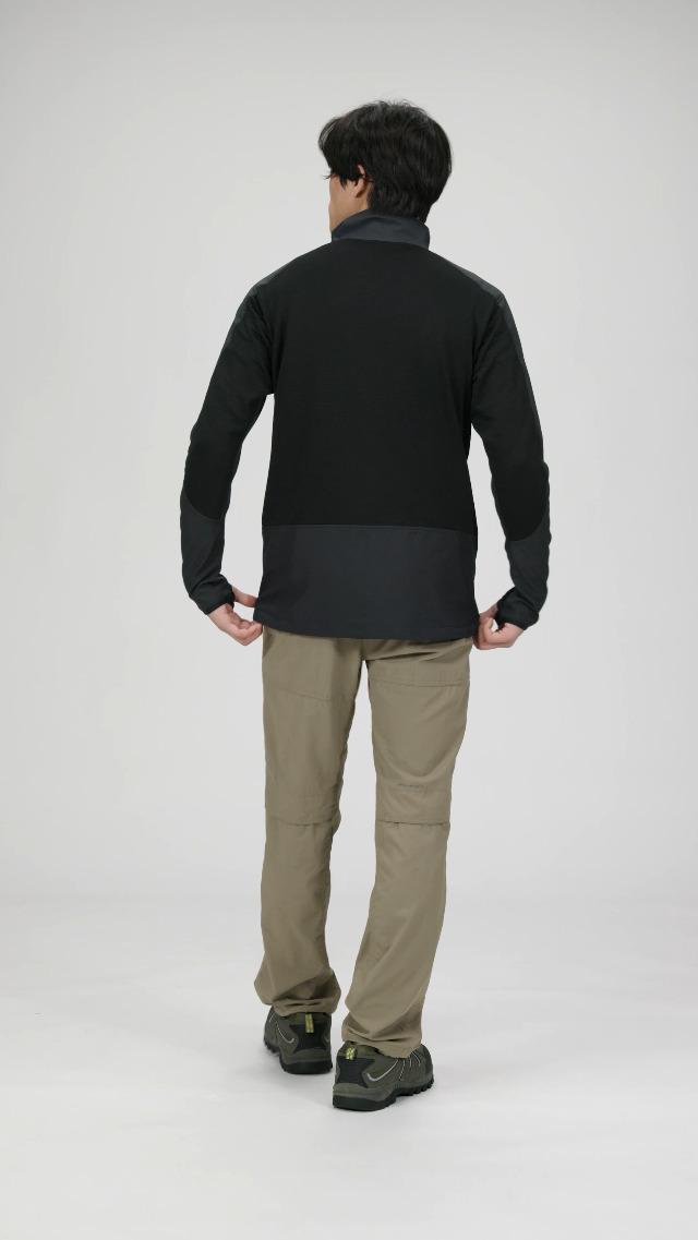Amazon | [カリマー] 登山ウェア active breath zip-up メンズ