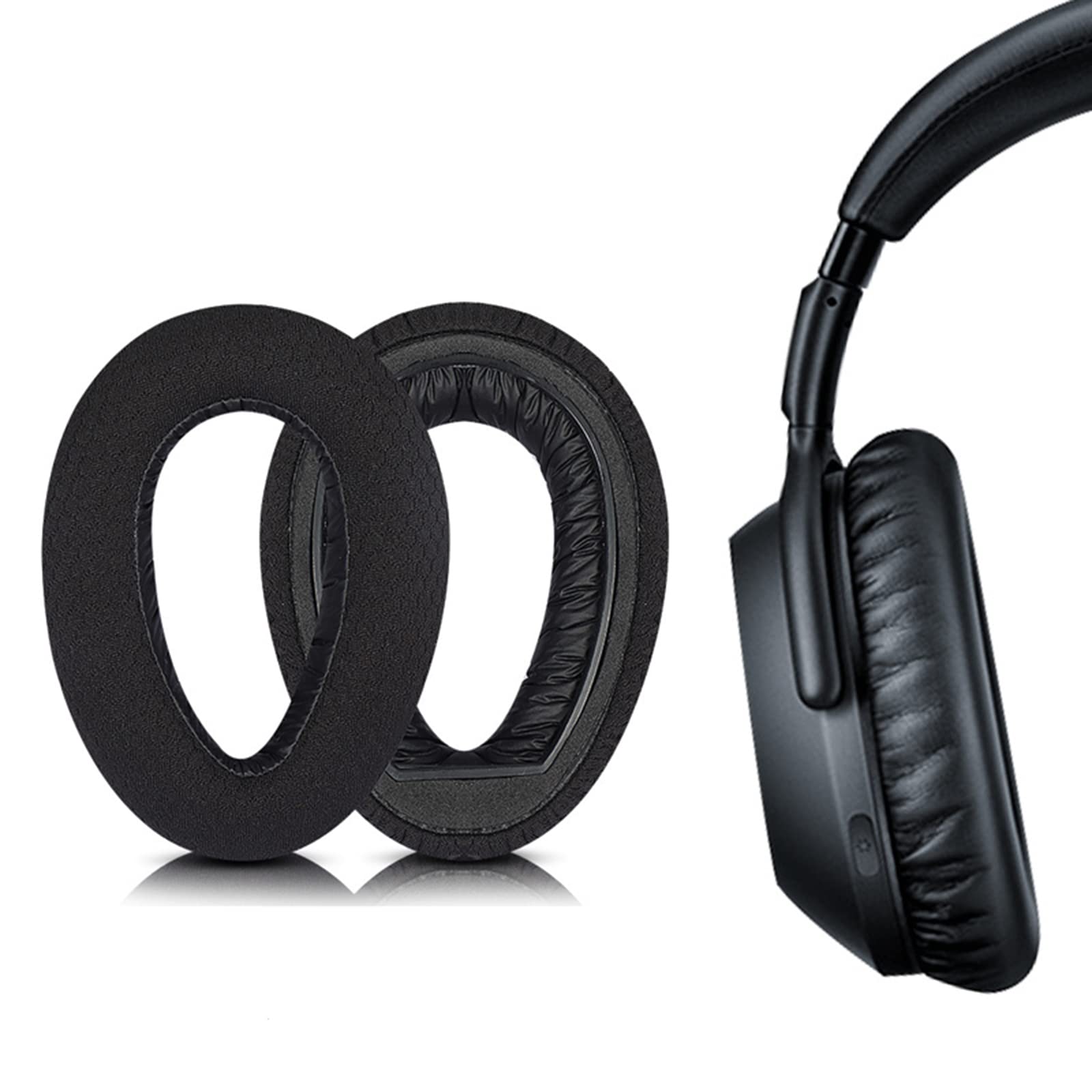 Coussinets D'oreille En Maille Respirante Pour Casque Sennheiser PXC480 / PXC550 - Neuf