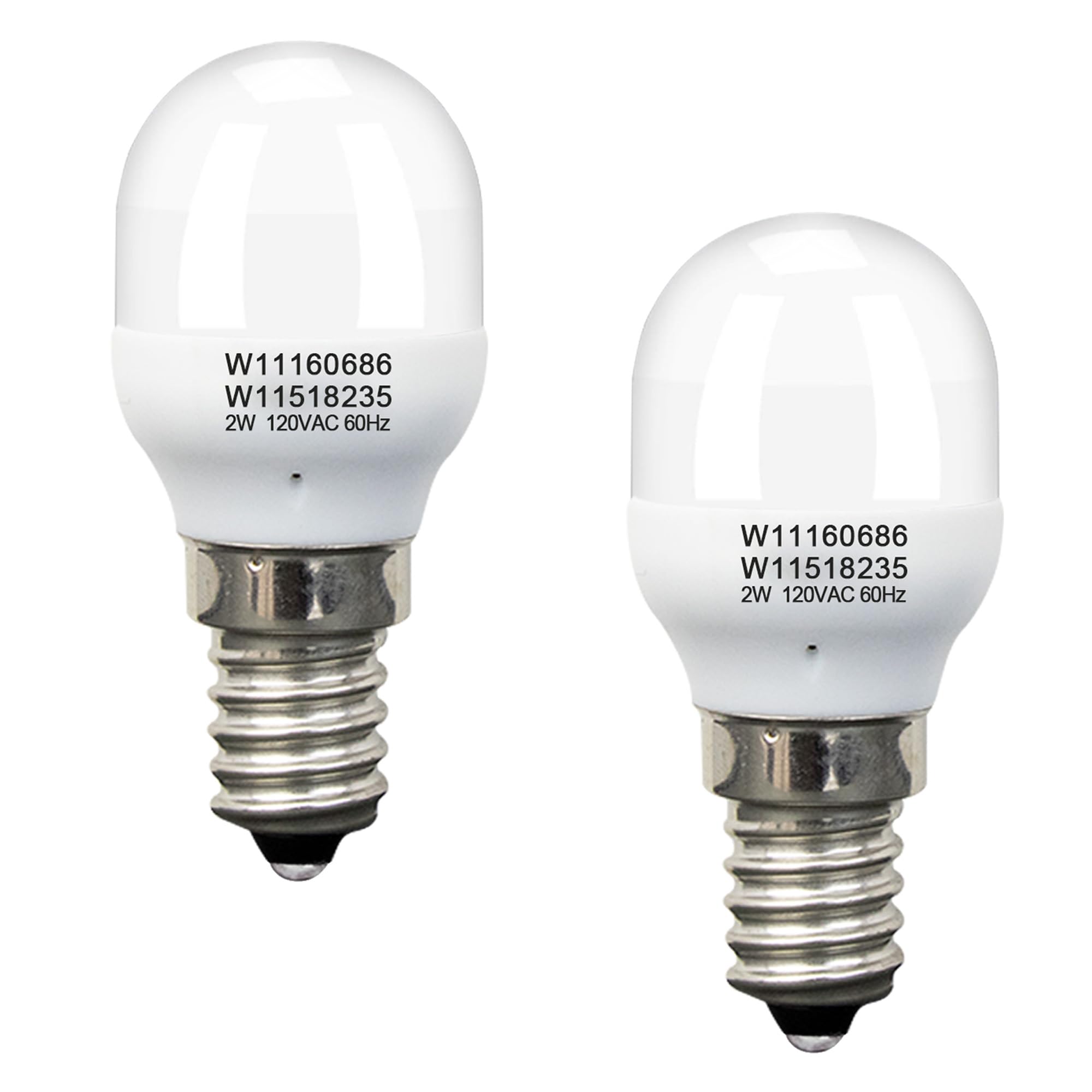 Amazon.com: 2Pcs W11518235 W11160686 Freezer Light Bulb