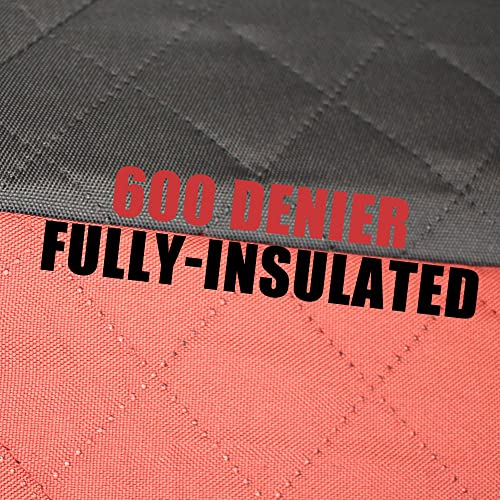 HUNT MONSTER 600D Insulated Ice Fishing Shelter 2 Person, Thermal Stable Wind-Proof Pop-up Ice Fishing Tents, Portable Ice Shanty Ice Shack with Anchors, Tie Ropes, Carrying Bag - Thumbnail 2