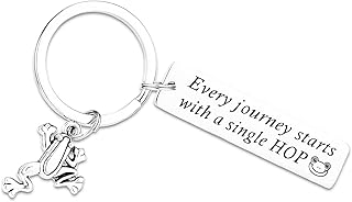 HUTIMY Frog Stuff Frog Gifts Keychain for Frog Lovers Women Men Frog Charm Jewelry Frog Keychain Frog Keychains