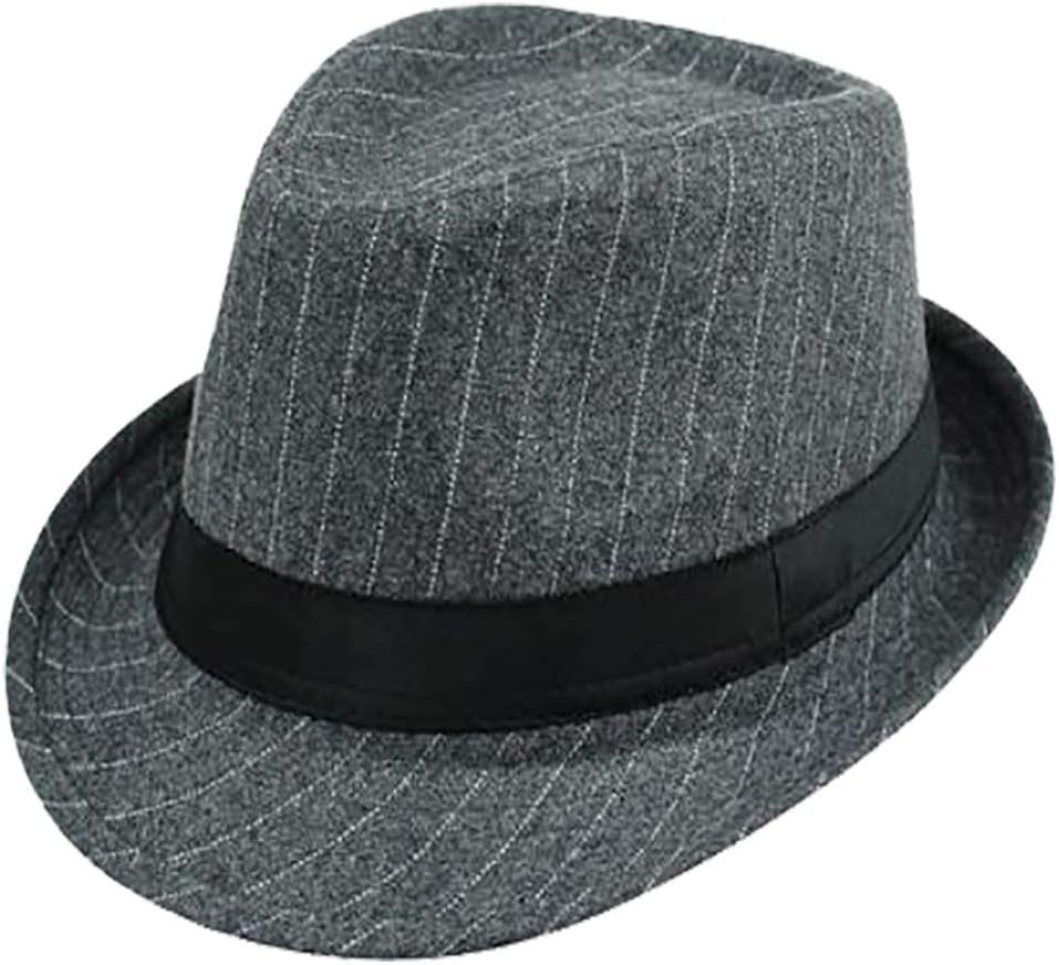 メンズワイドつばウールフェルト山高帽 Fedora帽子 防風 防水 暖かい 秋 冬 毎日と メンズワイドつばウールフェルト山高帽 Fedora帽子 防風 防水 暖かい 秋 冬 毎日と