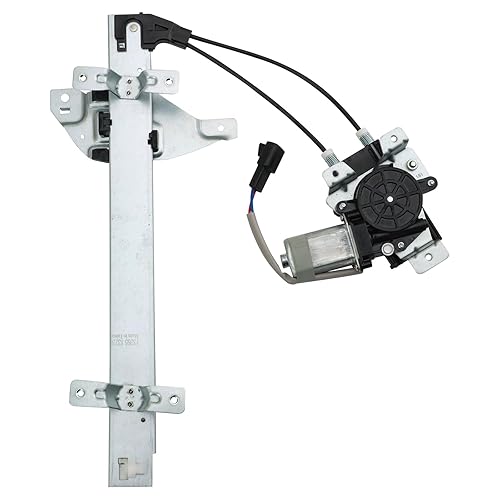 Vista 112 de TRQ Elevalunas eléctrico trasero derecho y conjunto del motor del lado del pasajero Compatible con Ford Escape 2008-2012 Mazda Tribute Mercury