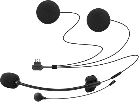 FreedConn Motorcycle Helmet Headset Accessories Set for R3, Hi-Res Wired Headphones