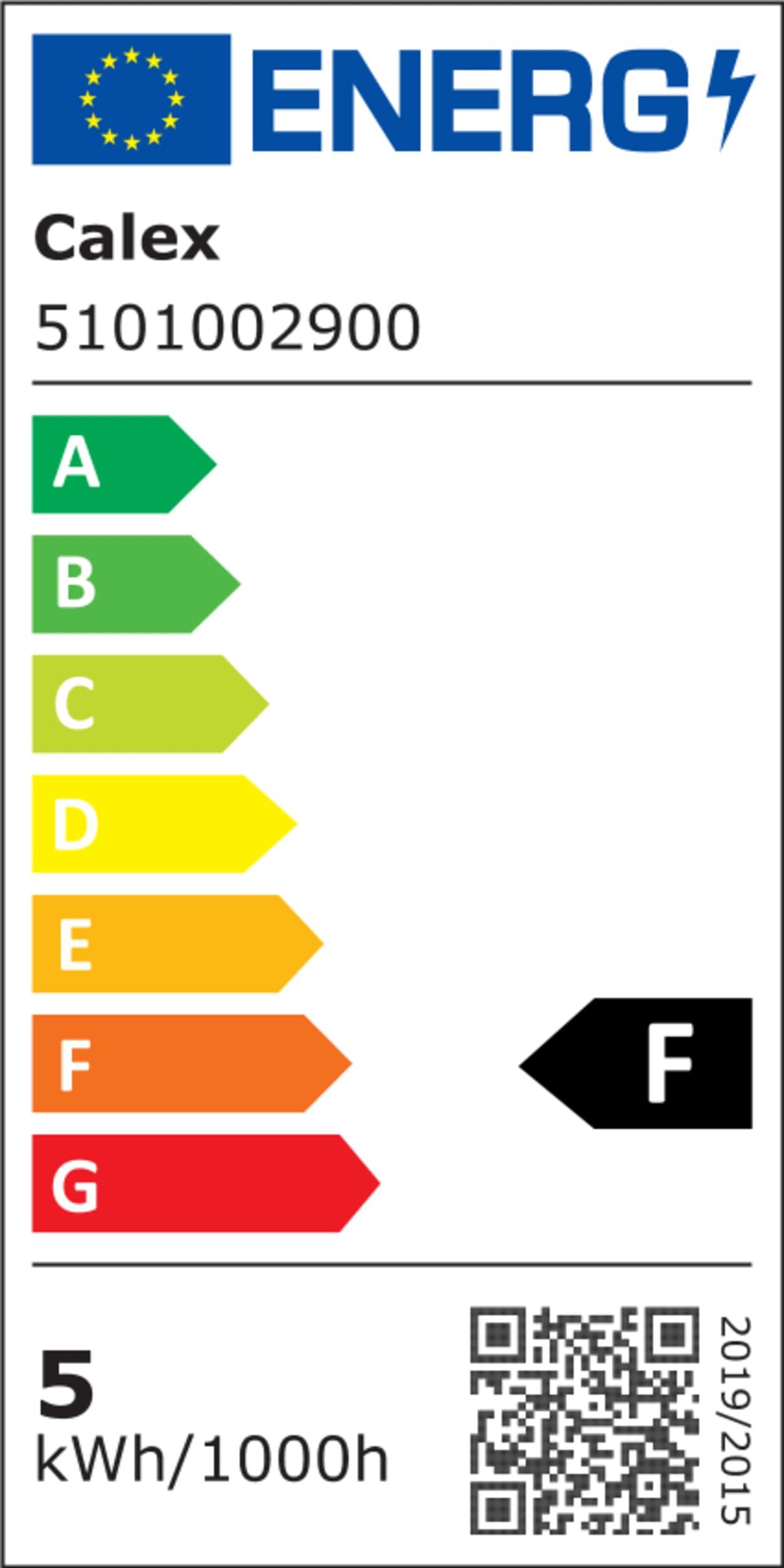 CALEX Lampadina LED Smart, E14, B35 Candela, Filamento Oro, luce calda, Dimmerabile, controllo app Wi-Fi & vocale, Confezione da 5