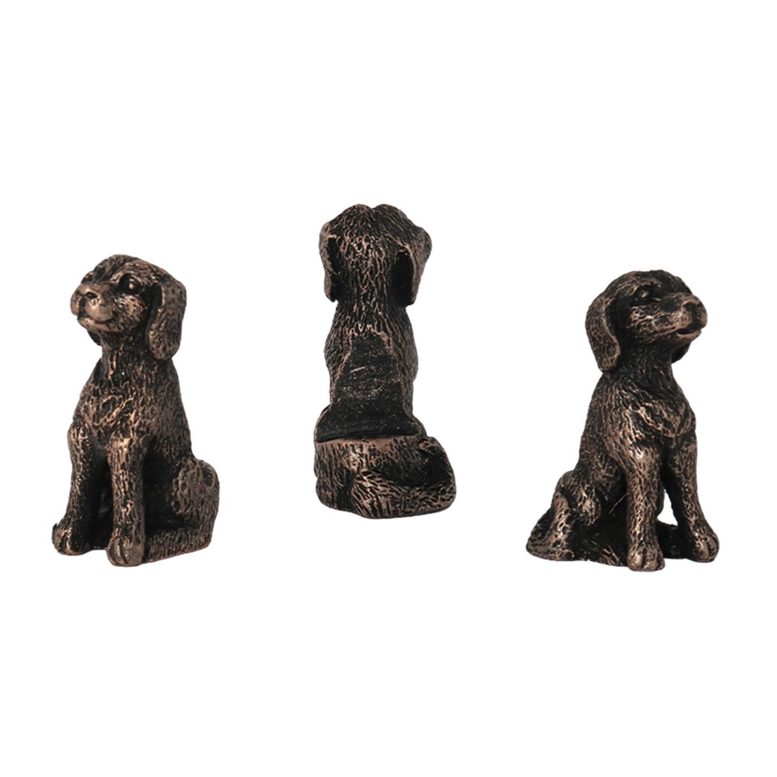 mophrati Cute Animal Decorative Resin Planter Toes, Dog 5.3x3.2x2.5cm