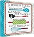 Produktbild Lang 1033082 Kitchen Rules Rezept Karte Album by Susan Winget, sortiert