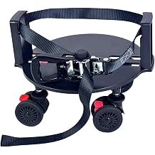 Mobile Base for Golf Bag Portable Accessory with 360 Swivel Wheel