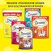 DREAMIES Katzensnacks - 2x350g - mit Käse - Traumhaft knusprige Katzen Leckerlies mit zarter Füllung - Mega Box