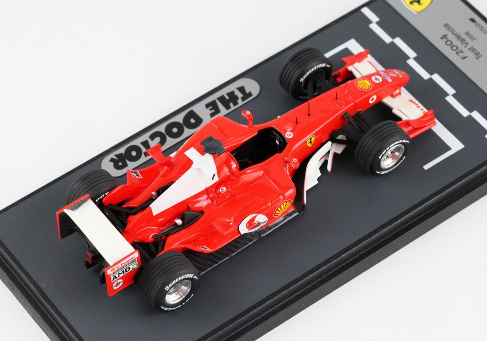 Amazon | BBR 1/43完成品 フェラーリ F2004 Test Valencia 2006 V