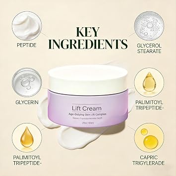 Wonder Lift Cream for Women, 2026 New Instant Face Lift Cream - 60ML, Advanced Anti-Wrinkle Firming Cream with Natural Anti-Aging Ingredients for All Skin Types (2PCS)