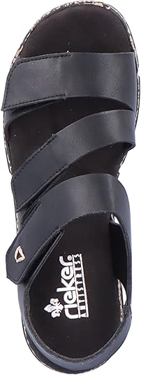 Rieker V2301 Damessandalen, zwart, 37 EU Rieker V2301 Damessandalen, zwart, 37 EU