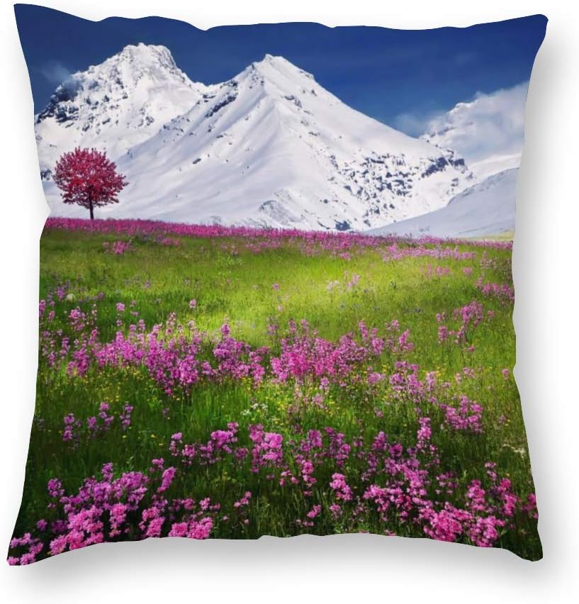 HOSTECCO Custom Design Photos Throw Pillow Cases Set of 2 Personalized Own Cushion Covers Square Decorative Pillow Covers Customized 24x24 inches